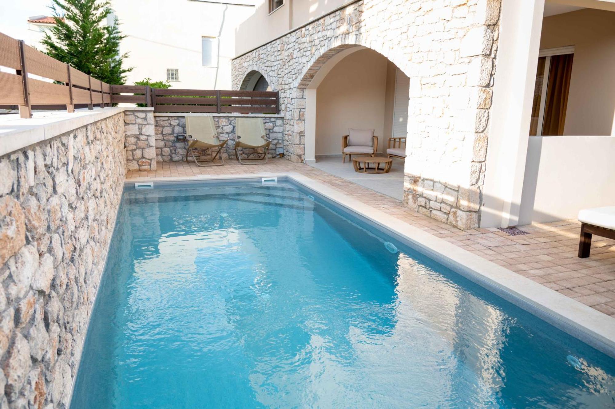 Lydia'S Inn 2 With Private Pool Melíssion Exterior photo